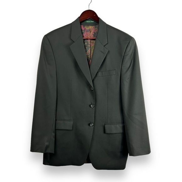 EUC Lauren Ralph Lauren Wool Cashmere Blazer Mens‎ 39R - Picture 1 of 9